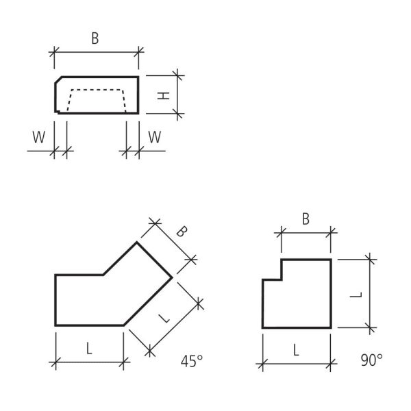 RESIDENZA Blockstufe GRISCHUNA grau-anthrazit gestrahlt L 150 B 36 H 15 cm-thumbnail