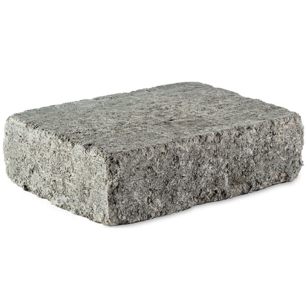 CUATRO Mauersteine Kanten gebrochen schwarz-weiss L 20-35 B 25 H 15 cm -thumbnail