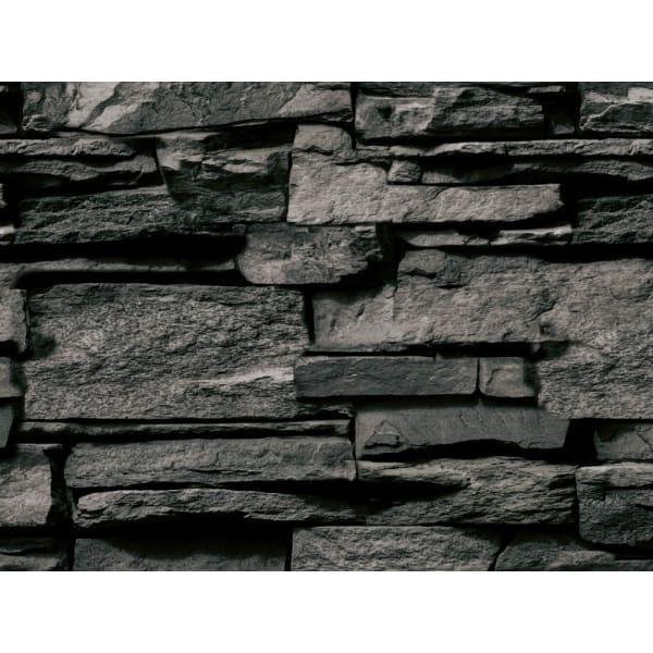 NEOCOM DESIGN+ Stärke 3 mm Steinmauer dunkel 3050 x 1500 mm-thumbnail