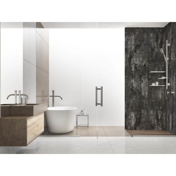 NEOCOM DESIGN+ Stärke 3 mm Oxidian Metall dunkel 2550 x 1250 mm-thumbnail