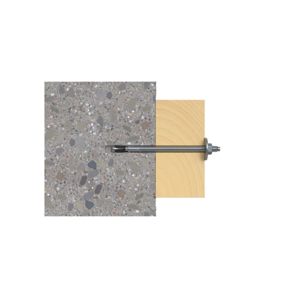 Fischer Bolzenanker mit Scheibe Stahl verz. FAZ II Plus GS 16/200 Länge 323 mm-thumbnail