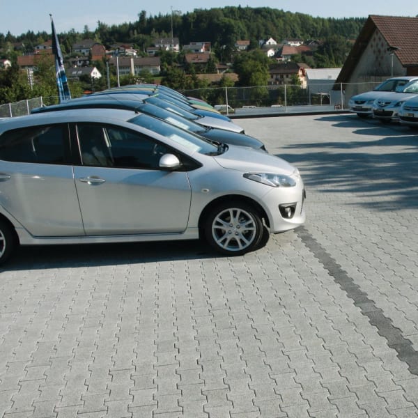 H Sickerstein Seitenstein schwarz fein gefast L 10 cm B 16.5 cm H 8 cm -thumbnail