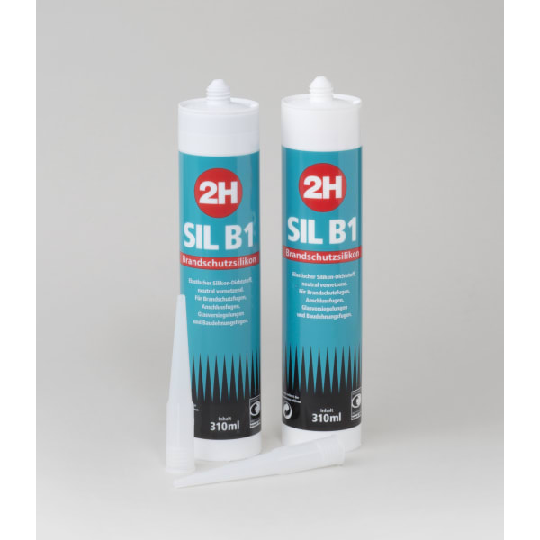 CeTe Heller 2H Sil Brandschutzsilicon B1 schwarz 310 ml-thumbnail