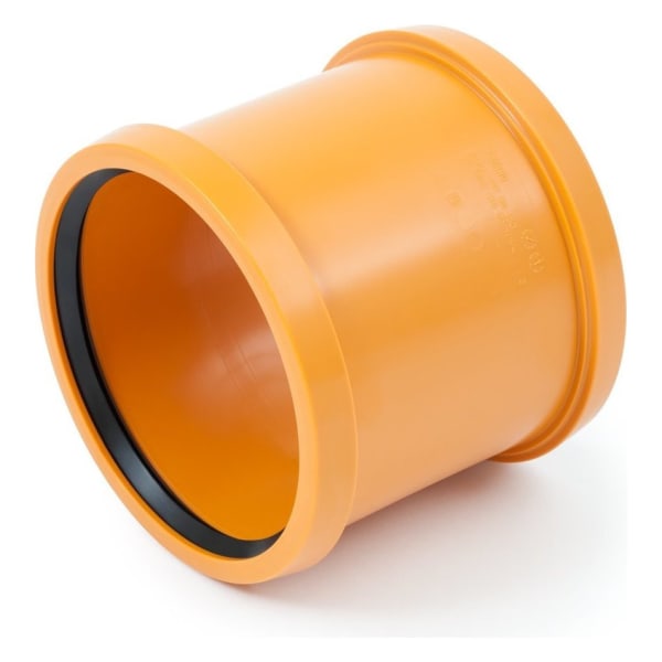 Rehau PP Überschiebmuffe Ø 315 (orange)-thumbnail