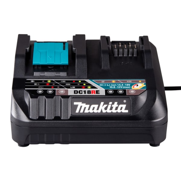 Makita Doppel-Ladegerät 10.8V CXT + 14.4V-18V DC18RE-thumbnail