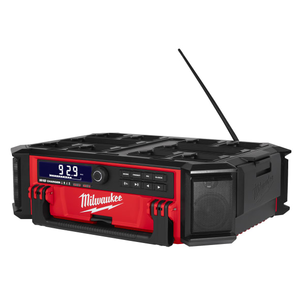 Milwaukee PackOut Netz-/Akku-Radio mit Ladefunktion M18PRCDAB+-0-thumbnail