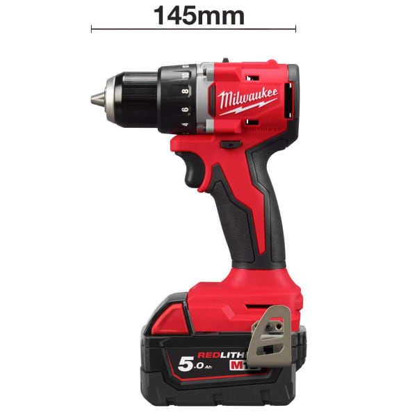 Milwaukee M18 Bürstenloser Akku-Bohrschrauber M18BLDDRC-502C-thumbnail