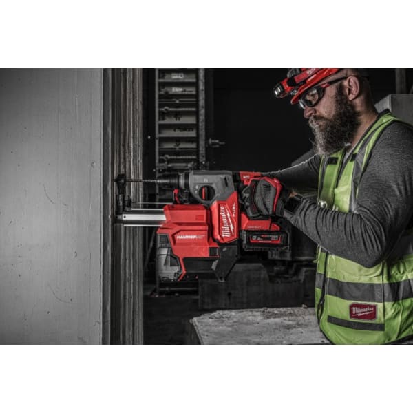 Milwaukee ONE KEY™ Akku-Kombihammer + Staubabsaugung M18ONEFHXDEL-552C-thumbnail