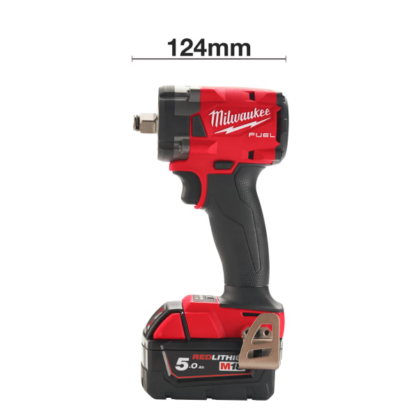 Milwaukee M18 FUEL™ Akku-Schlagschrauber 1/2" Vierkant Sprengring M18FIW2F12-0X-thumbnail