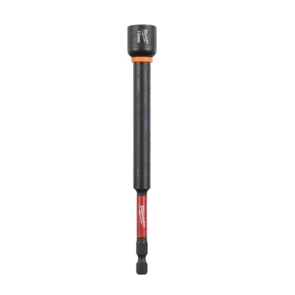Milwaukee SHOCKWAVE Steckschlüssel 1/4" 13 x 150 mm M8 magnetisch-thumbnail