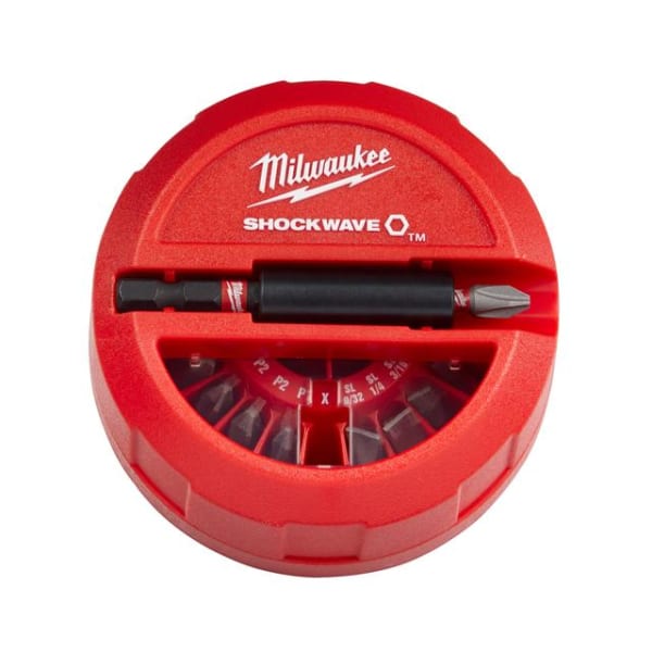 Milwaukee SHOCKWAVE Puck Set 15-tlg. SHOCKWAVE Bitset-thumbnail