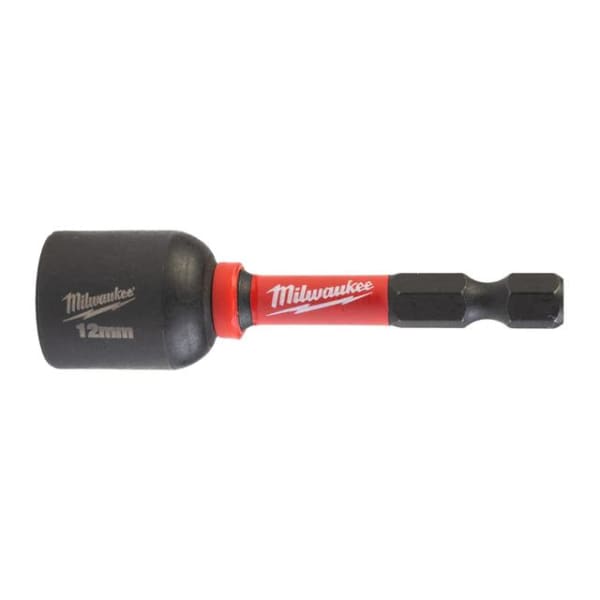 Milwaukee SHOCKWAVE Steckschlüssel 1/4" 12 x 65 mm M7 magnetisch-thumbnail