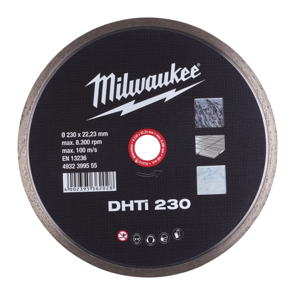 Milwaukee Keramik u. Naturstein, geschlossen Diamanttrennscheibe DHTi 230 mm-thumbnail