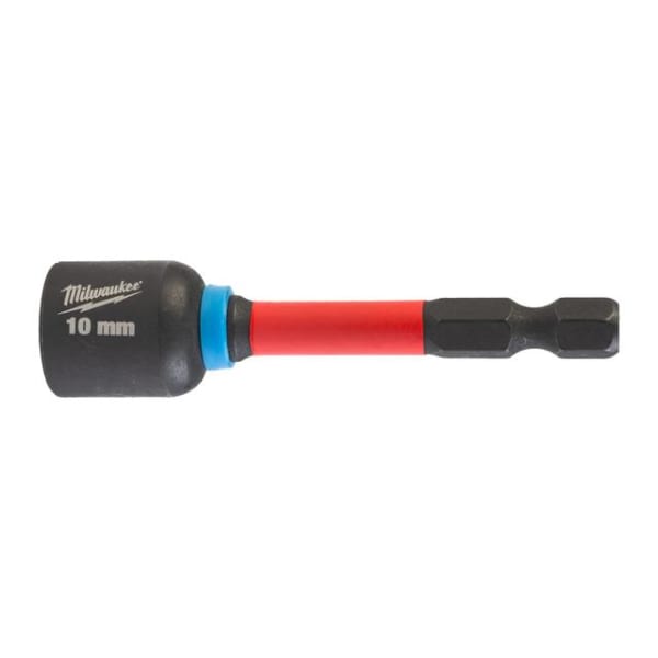 Milwaukee SHOCKWAVE Steckschlüssel 1/4" 10 x 65 mm M6 magnetisch-thumbnail