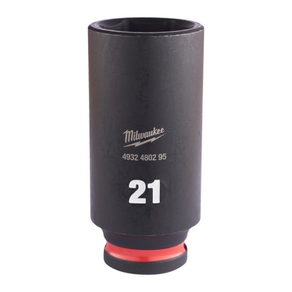 Milwaukee SHOCKWAVE Schlagnuss 3/8" lang 21 x 65 mm-thumbnail