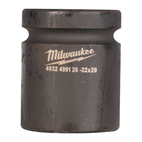 Milwaukee SHOCKWAVE Schlagnuss 1" 4-Kt. kurz 22 x 29 mm-thumbnail