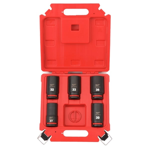 Milwaukee SHOCKWAVE Schlagnuss 3/4" lang 5-teiliges Set-thumbnail