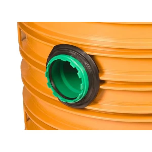 Rehau AWADOCK Schacht Kunststoff Ø200 an AWASCHACHT 800/1000-thumbnail