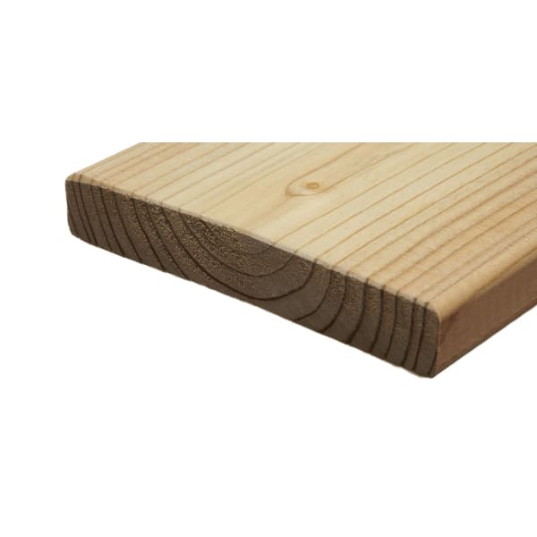 Terrassendielen Lärche leicht gebürstet, 25x140 mm Länge 500 cm-thumbnail