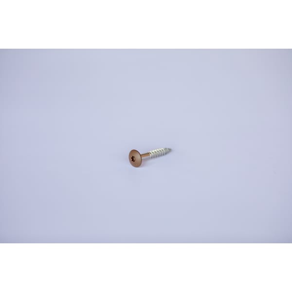 Fassadenschrauben 8513 dunkelbraun Edelstahl rostfrei 5,5 x 35 mm-thumbnail