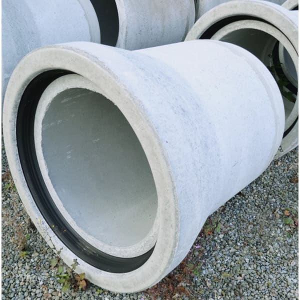 CENTUB-Röser Gelenkrohr bewehrt FK 165 bds. m. Spitzende Ø 600 L 1000 W 90 mm -thumbnail