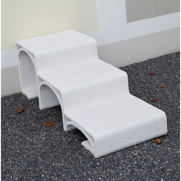 PRINTA Treppe weiss L 128  B 50  H 45 cm -thumbnail