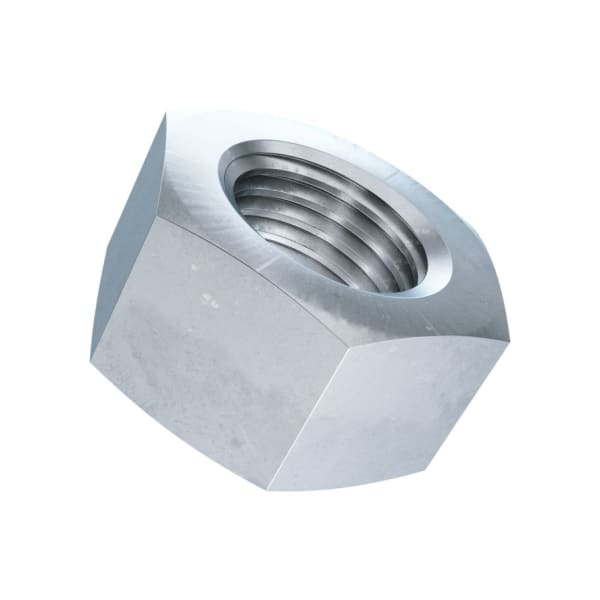 Sechskant-Muttern 0.8D DIN 934-8 verzinkt blau M16-thumbnail