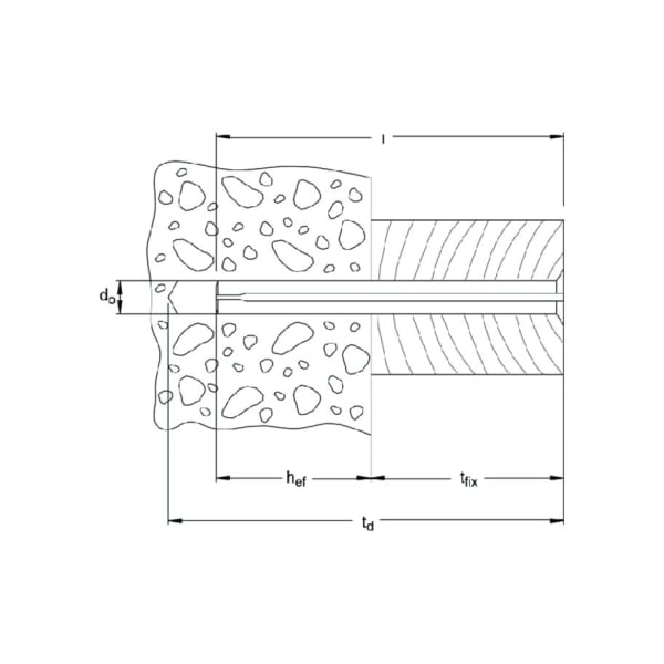 Fischer Nagelhülse Stahl Dacromet® FNH 8/110-thumbnail
