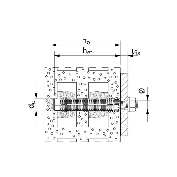 Fischer Injektions-Ankerhülse Kunststoff FIS H 16 x 130 K-thumbnail