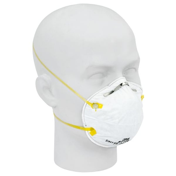 Atemschutzmaske 3M 8710 / FFP1, Nasenbügel, Gummibänder-thumbnail