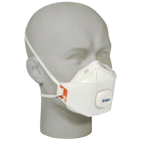 Atemschutzmaske Dräger X-plore 1920V / FFP2 NR D mit Ausatemventil, Grösse M/L-thumbnail