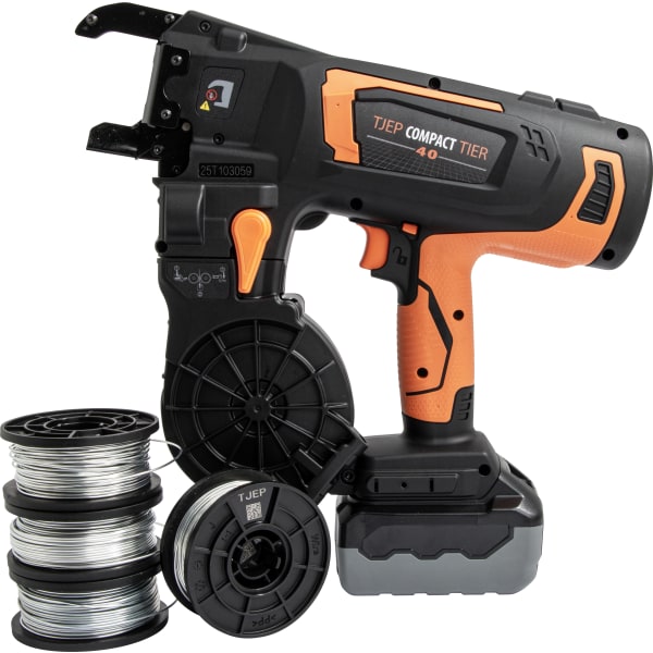 TJEP CT-40 Bindemaschine inkl. 2 Unikit Akku 4.0 Ah-thumbnail