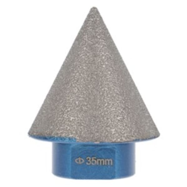 HANTER Hochleistungs-Diamant Kegelfräser DKF MACH 2 35 mm Spitz-thumbnail