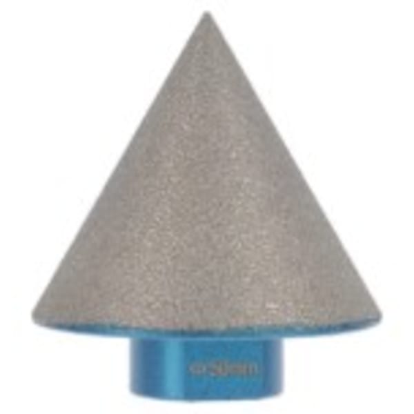 HANTER Hochleistungs-Diamant Kegelfräser DKF MACH 2 50 mm Spitz-thumbnail