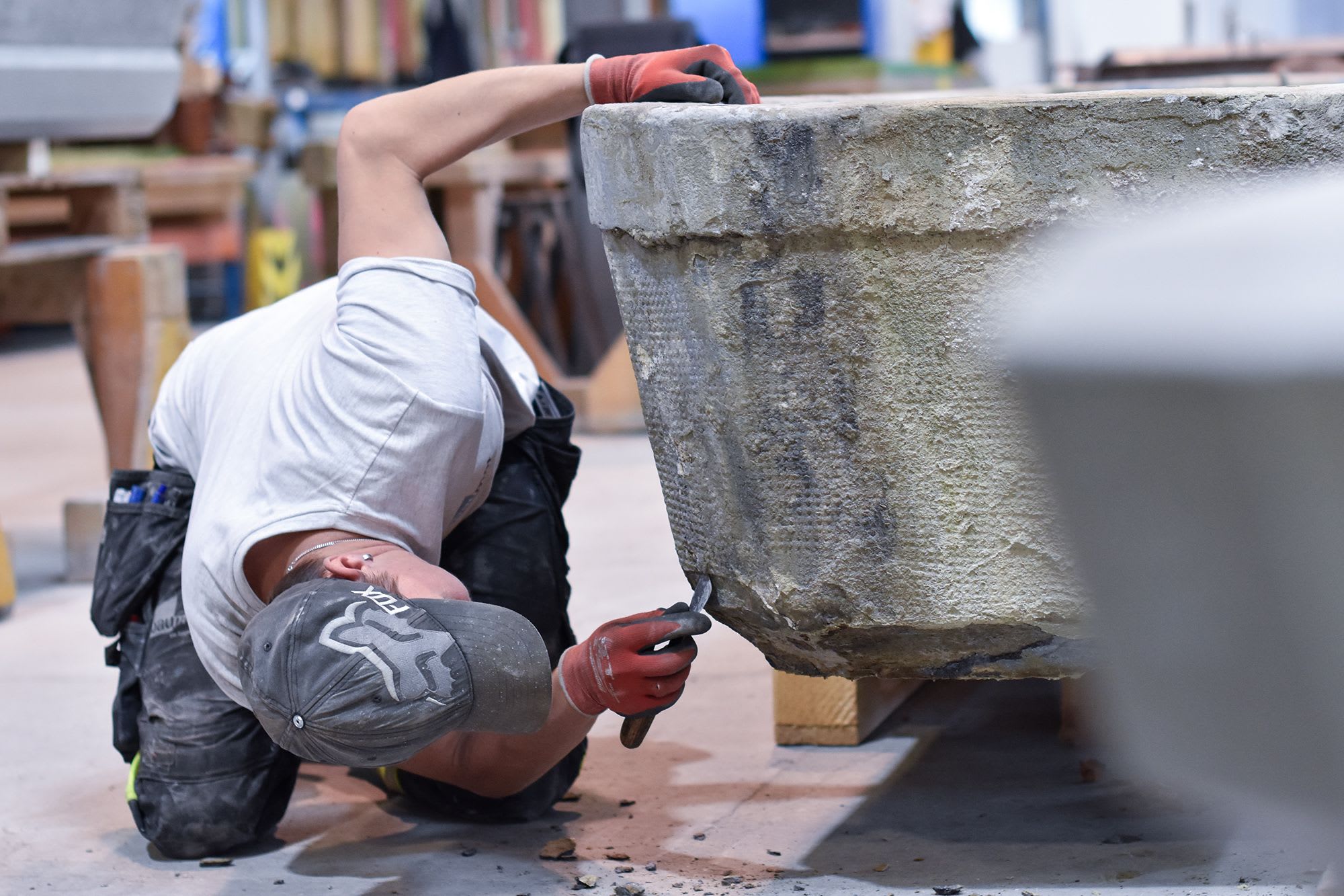 Betonkosmetik - Restaurierung