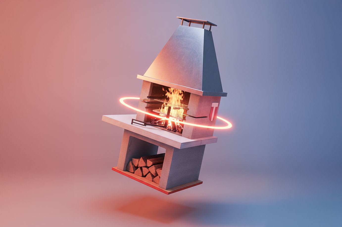 Garten-Cheminee von baumat