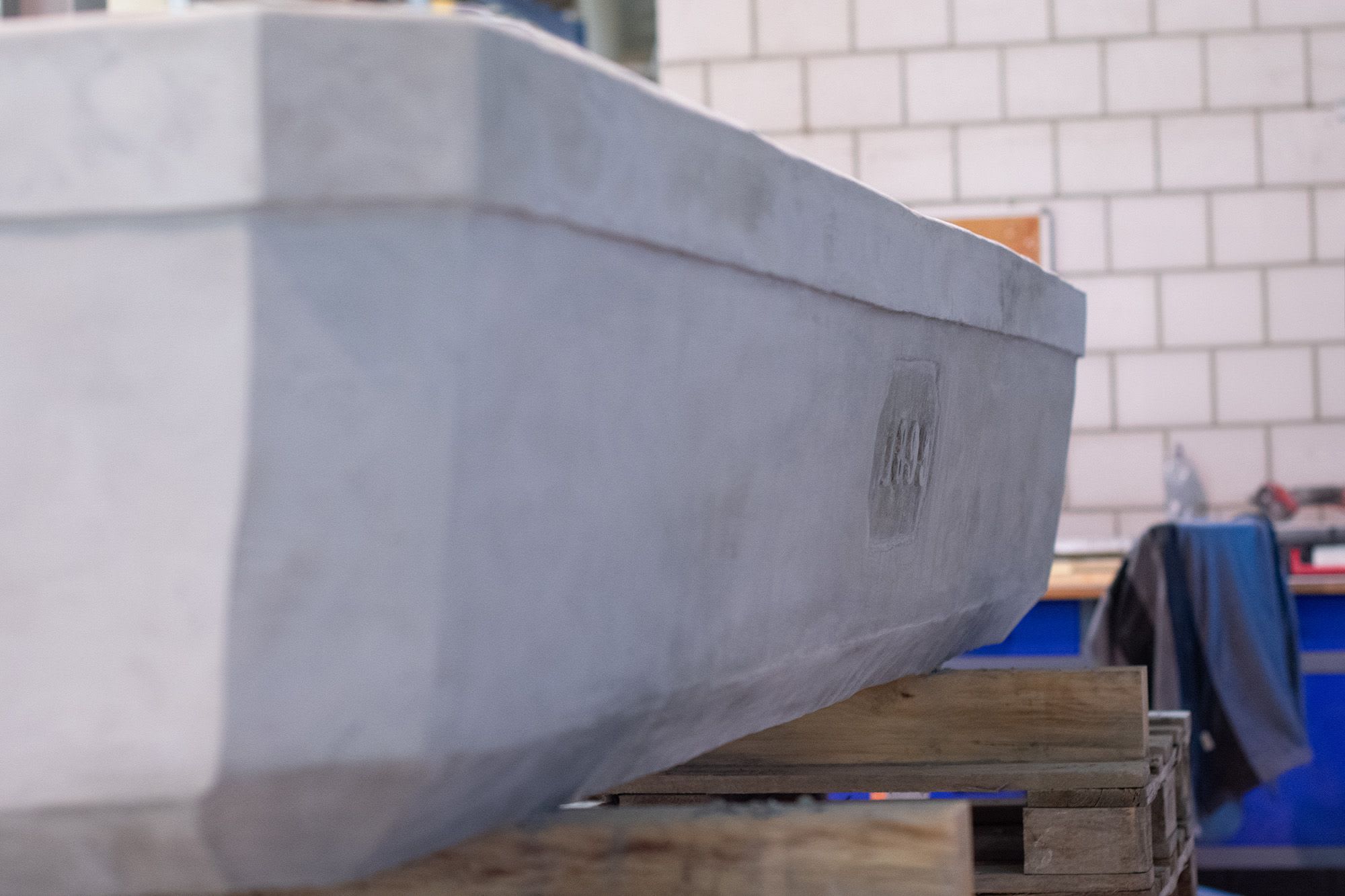 Restaurierung von einem Betonbrunnen aus dem Jahr 1899