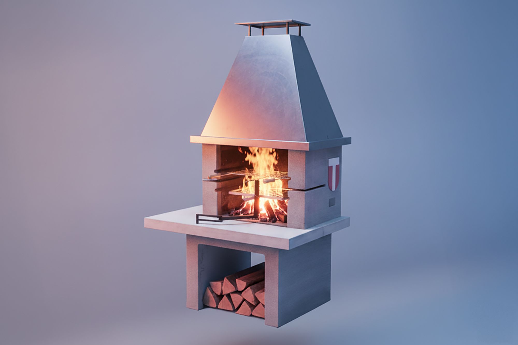 Garten-Cheminee von baumat