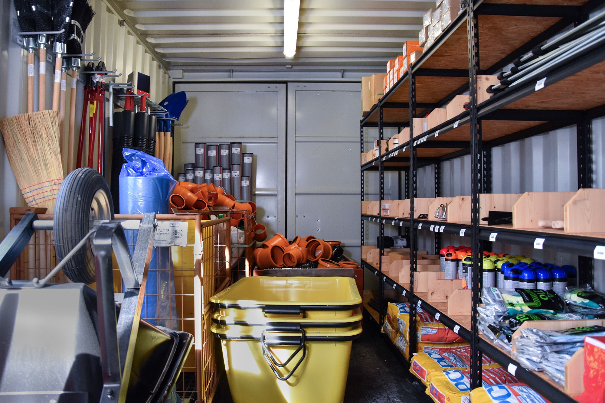 baumat-Baustellencontainer