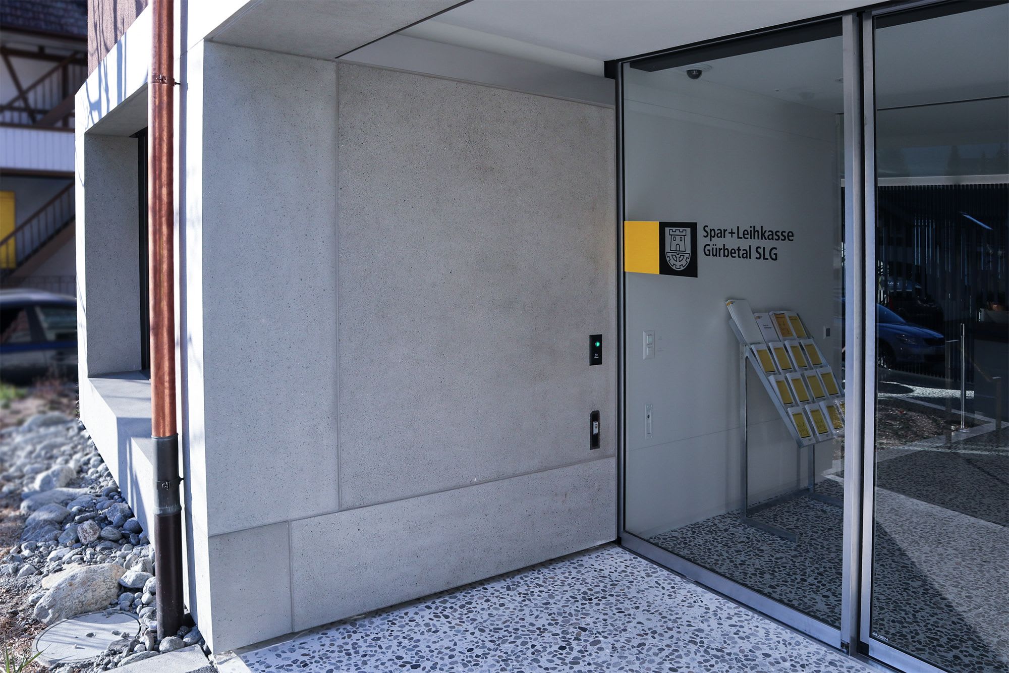 Fassadenelement - Sandgestrahlt