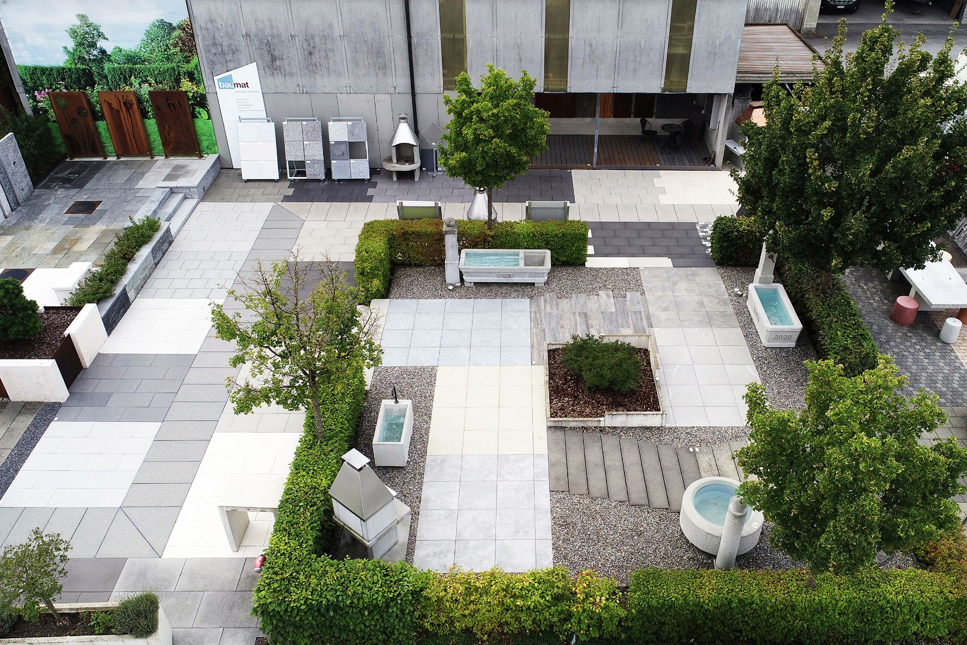 Gartenbauausstellung in Wichtrach. Täglich frei zugänglich.