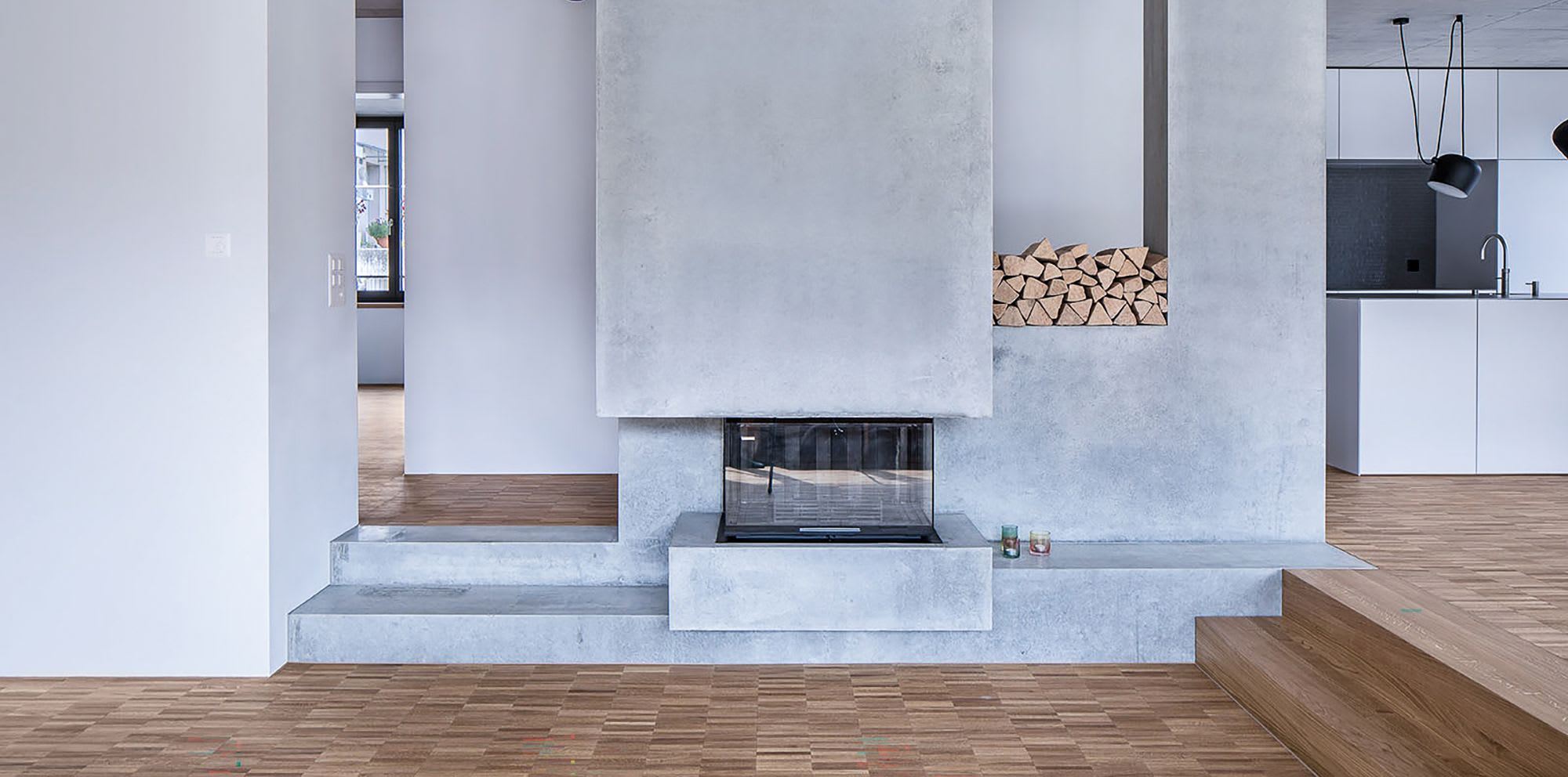 Gestaltungselement - Cheminée