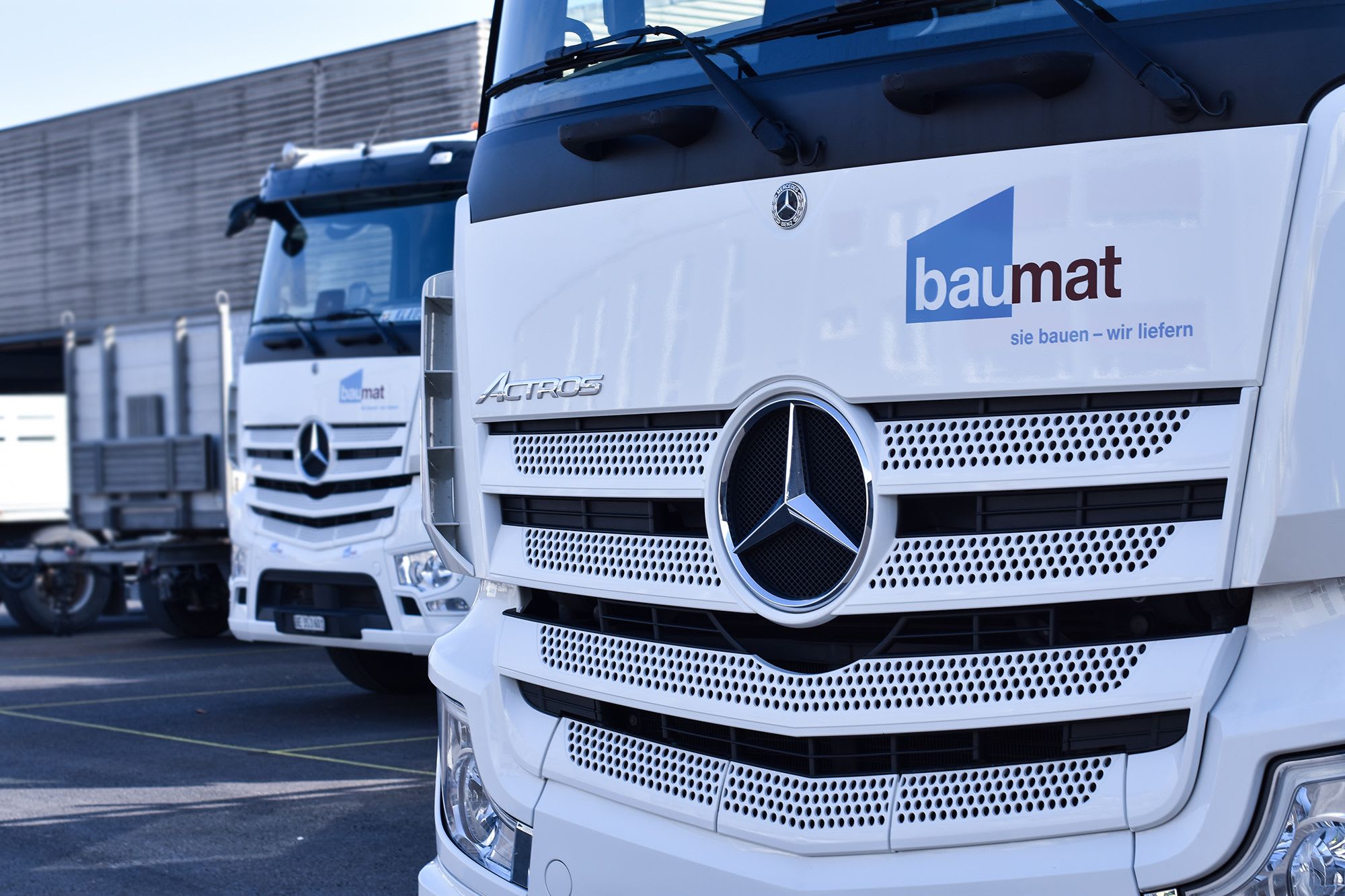 Logistik - Eigener Fuhrpark