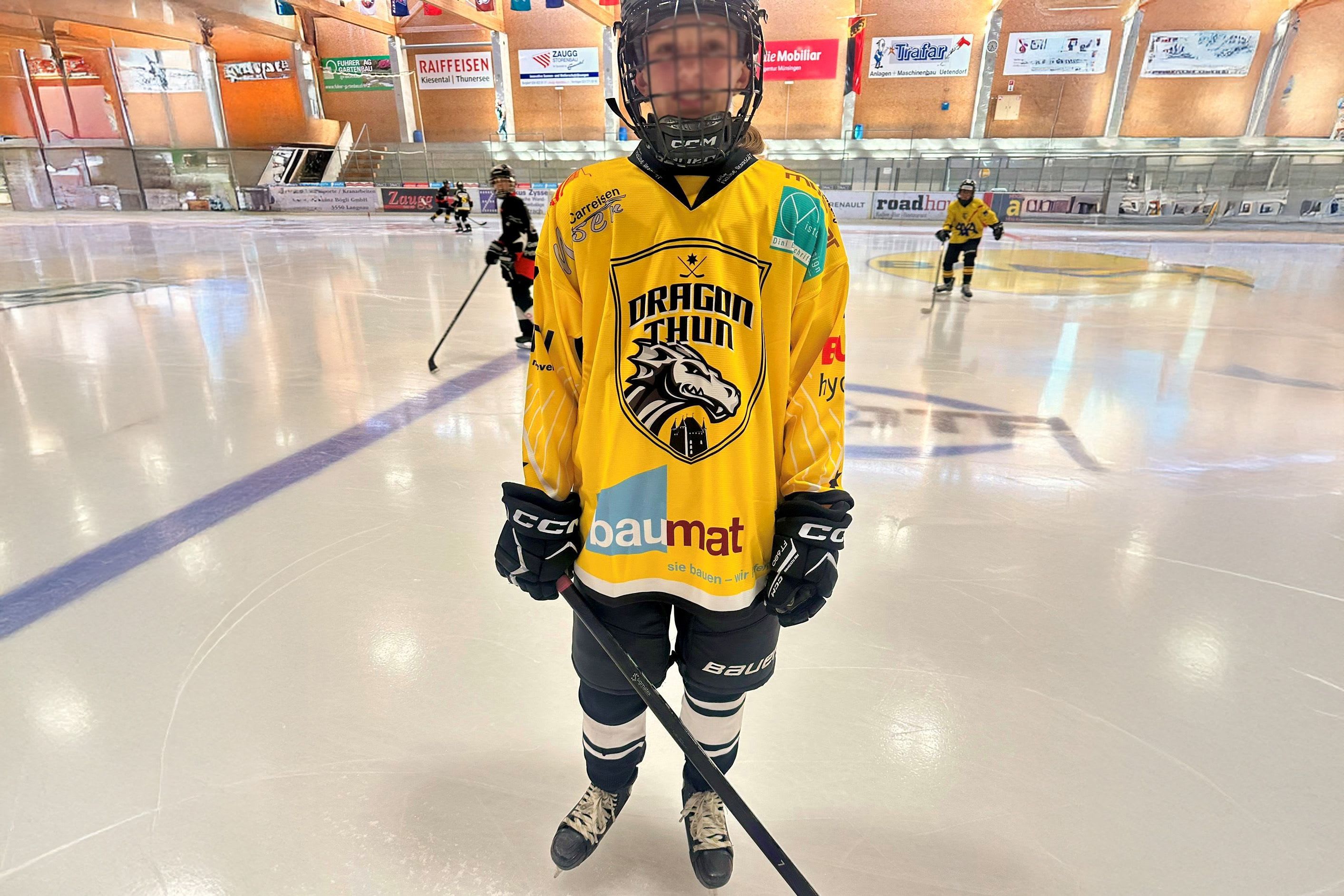 Trikot HC Dragon Thun - Sponsoring Baumat AG