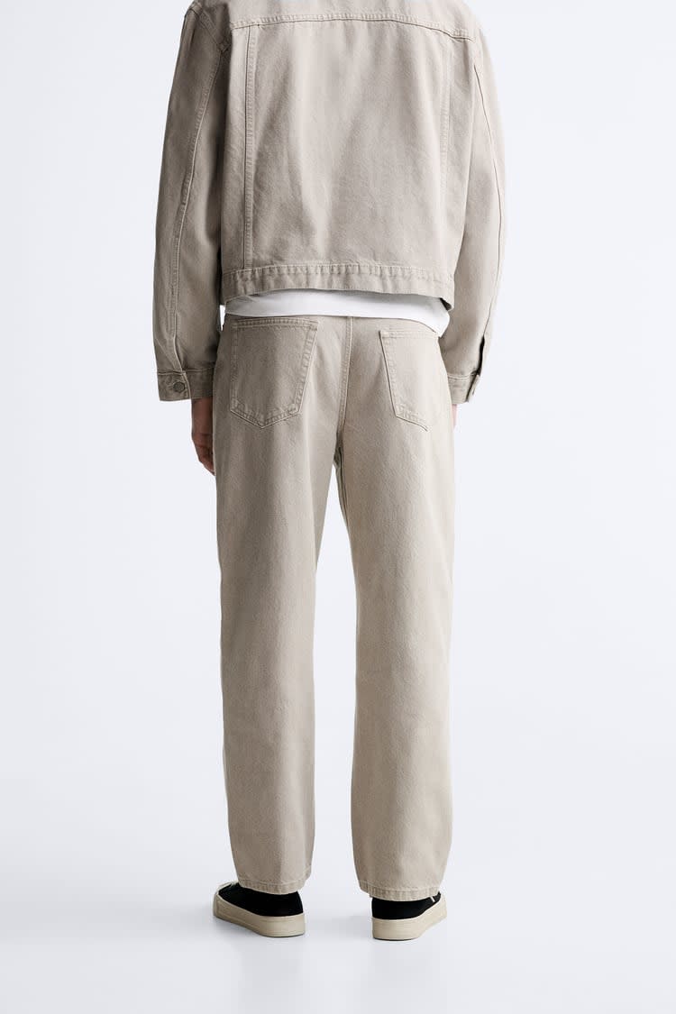 STRAIGHT FIT JEANS White - Image 2