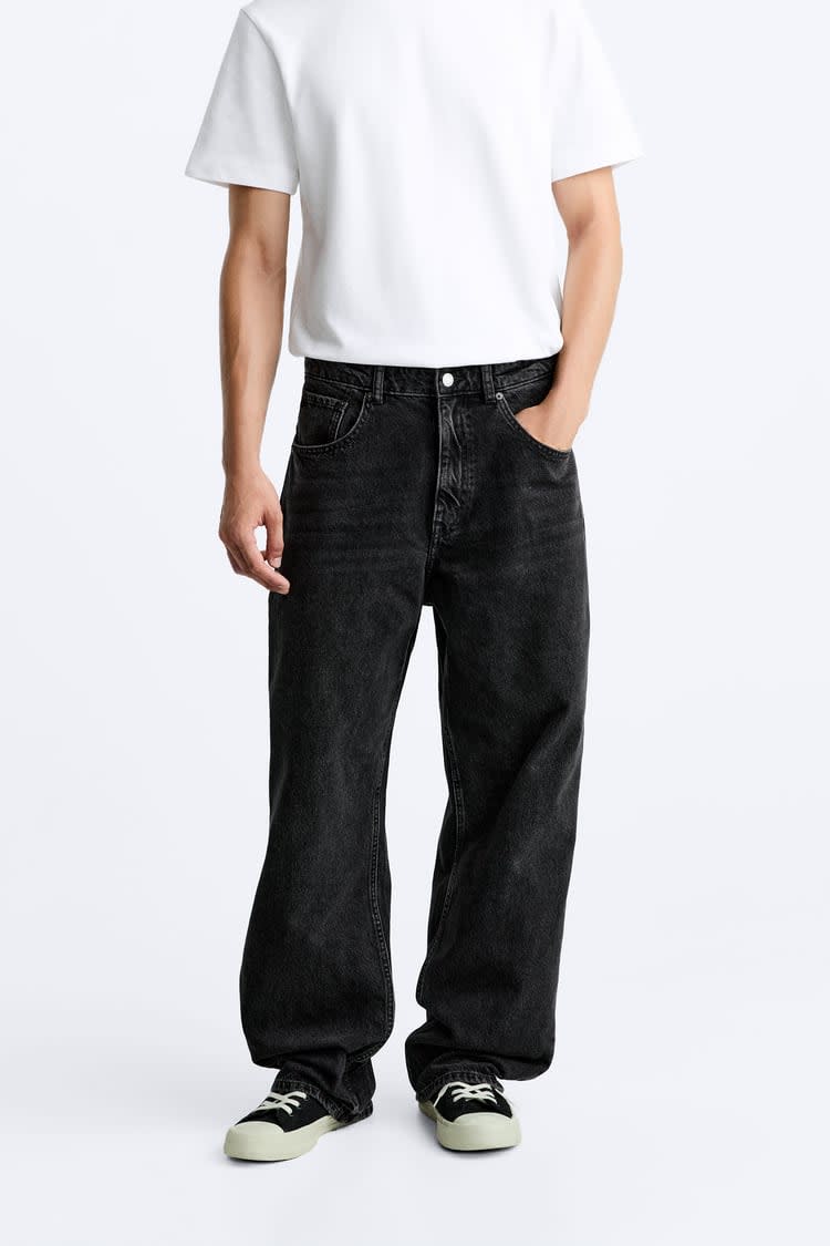 BAGGY FIT JEANS Black - Image 1
