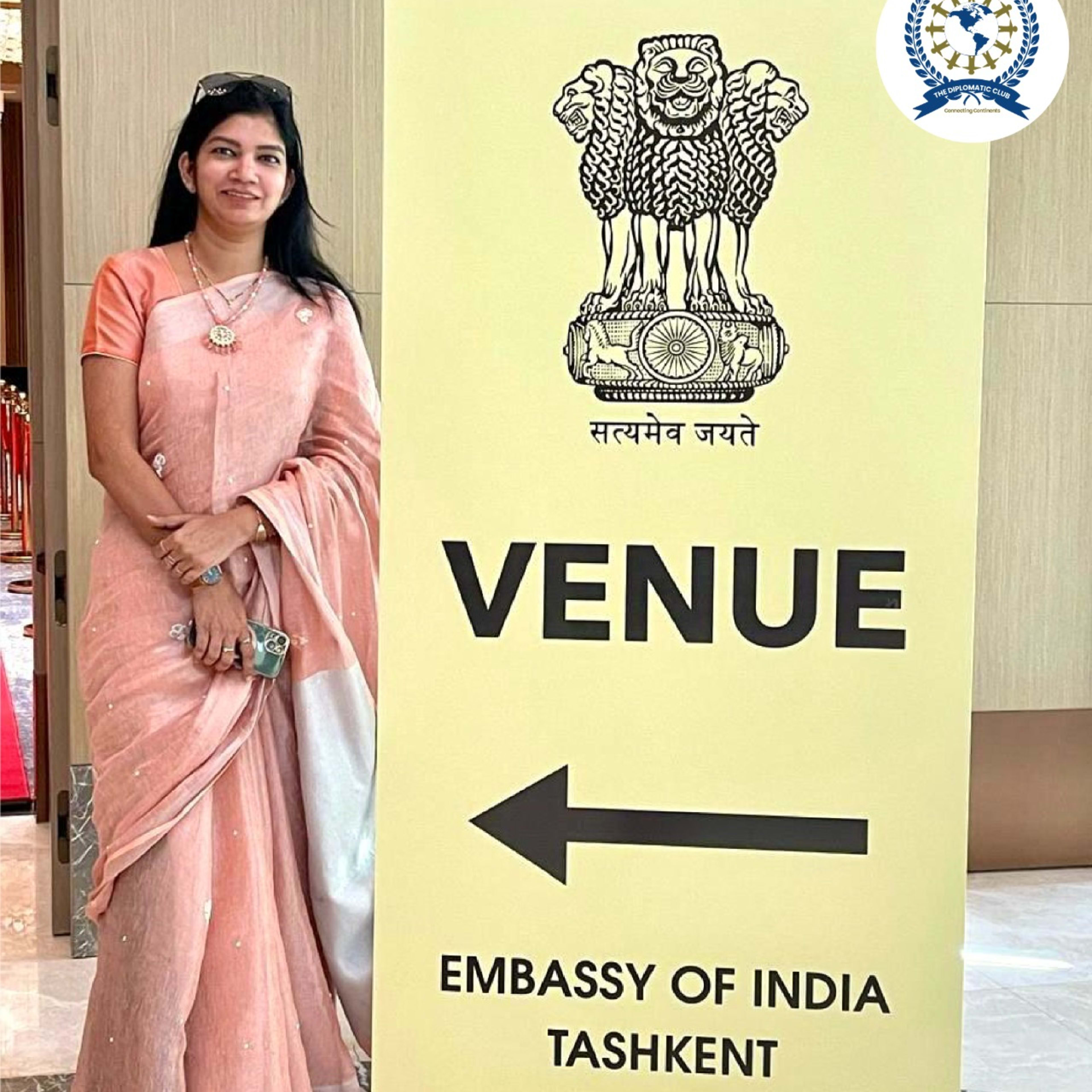 🇮🇳🇺🇿 The Diplomatic Club in Uzbekistan