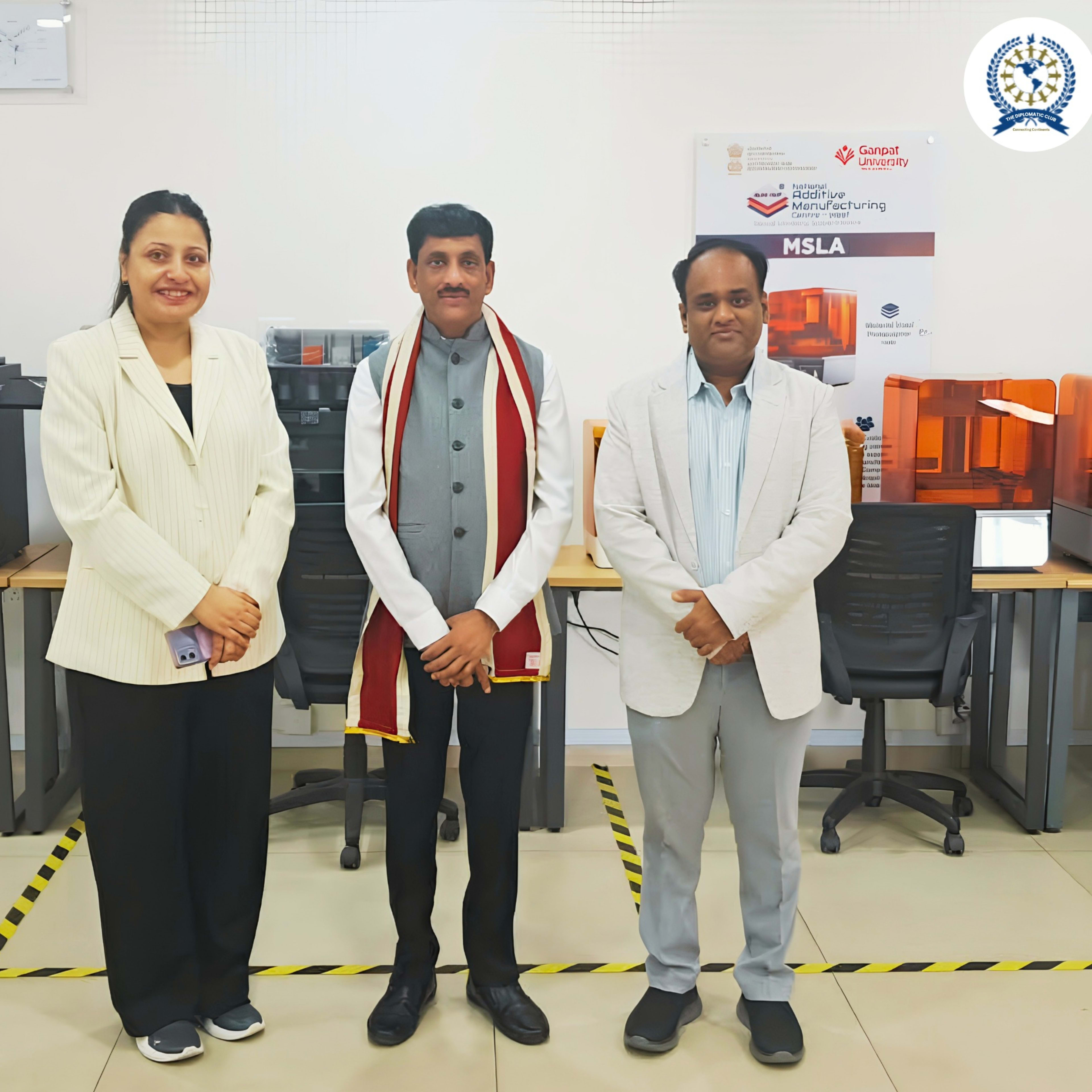 Ganpat University x The Diplomatic Club | MoU Signing