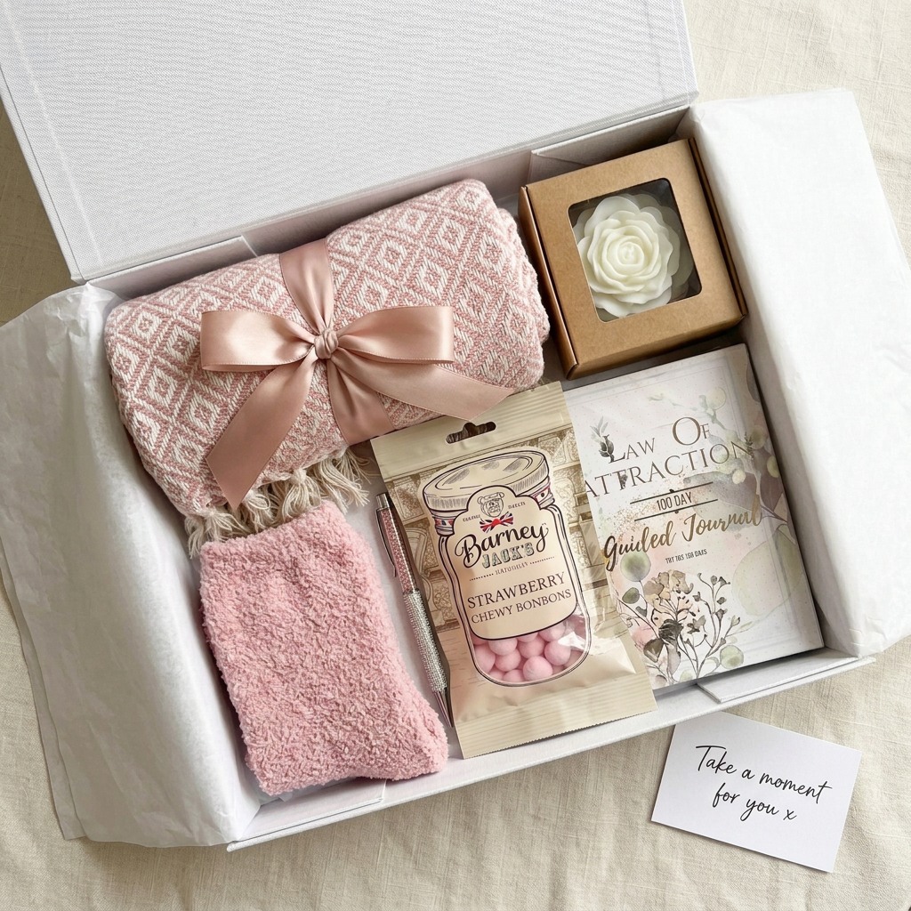 Blush Mindful Moments Gift Box gift box - main view