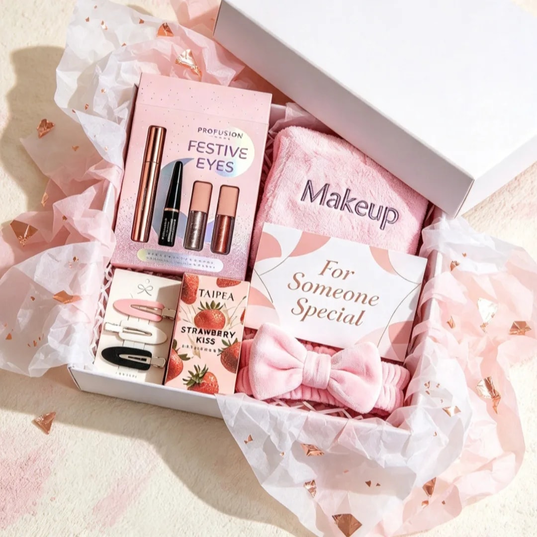 Pink Glam Pamper Gift Box gift box - main view